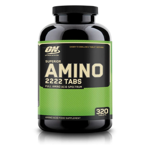 

Аминокислотный комплекс OPTIMUM NUTRITION Super Amino 2222, таблетки, 320шт, 200гр, без вкуса [on228], Super Amino 2222