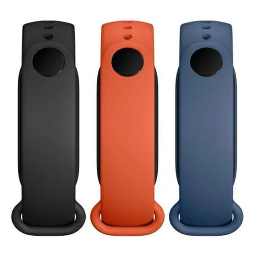 

Ремешок Xiaomi BHR5134GL для Xiaomi Mi Band 6, черный/оранжевый/синий, BHR5134GL