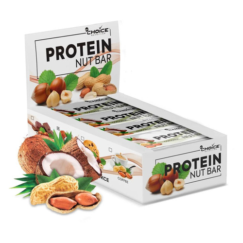 

Набор батончиков протеин. Mychoice Nutrition Protein Nut Bar 20х40гр кок., Protein Nut Bar