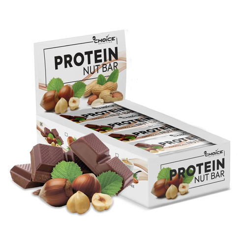 

Набор батончиков протеин. Mychoice Nutrition Protein Nut Bar 20х40гр шок., Protein Nut Bar