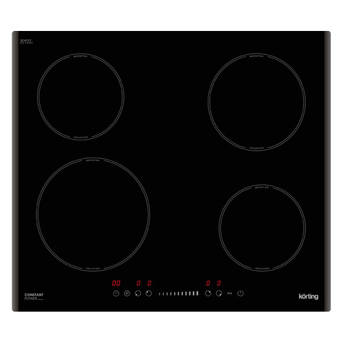 фото Индукционная варочная панель korting hi 64540 b, независимая, черный