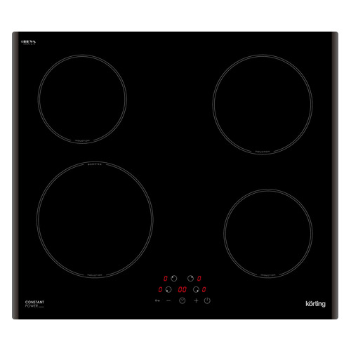 фото Индукционная варочная панель korting hi 64013 b, независимая, черный