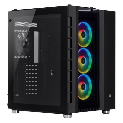 

Корпус ATX Corsair Crystal 680X RGB, Full-Tower, без БП, черный [cc-9011168-ww], Crystal 680X RGB