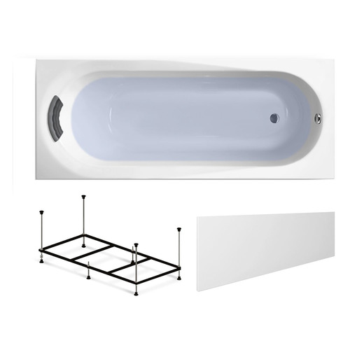 

Ванна акриловая LAVINIA BOHO Biore S2-3501005P 1500мм х 700мм, с каркасом, с экраном, Белый, S2-3501005P