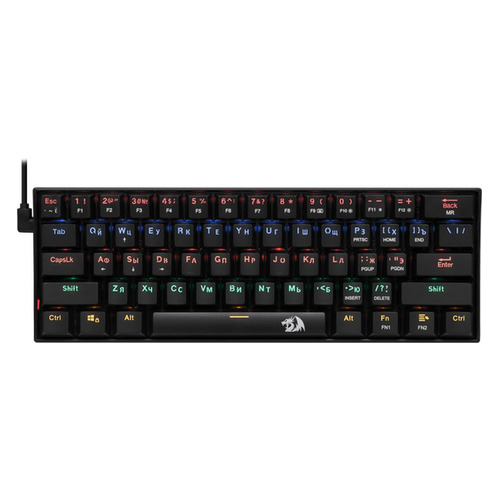 

Клавиатура REDRAGON Lakshmi, USB, черный [78119], Lakshmi