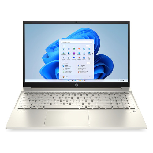

Ноутбук HP Pavilion 15-eh1114ur, 15.6", IPS, AMD Ryzen 5 5500U 2.1ГГц, 16ГБ, 512ГБ SSD, AMD Radeon , Windows 11 Home, 640P1EA, золотистый, 15-eh1114ur