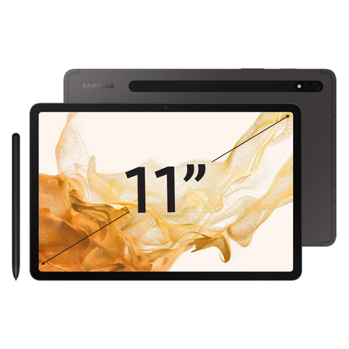 

Планшет Samsung Galaxy Tab S8 SM-X706, 8ГБ, 256ГБ, 3G, 4G, Android 12 графит [sm-x706bzabser], SM-X706
