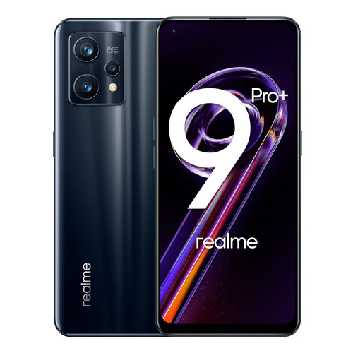 Смартфон REALME 9 Pro+ 5G 6/128Gb, RMX3393, черный