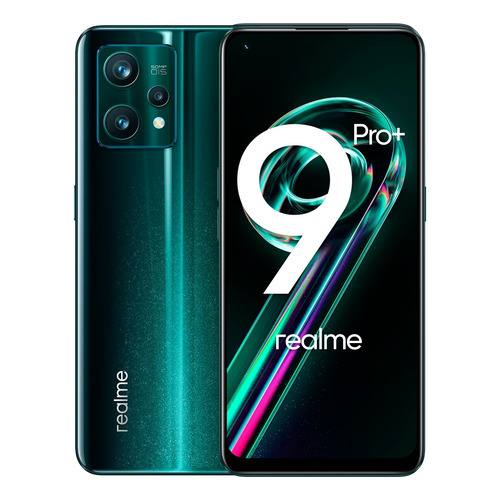 Смартфон REALME 9 Pro+ 5G 6/128Gb, RMX3393, зеленый