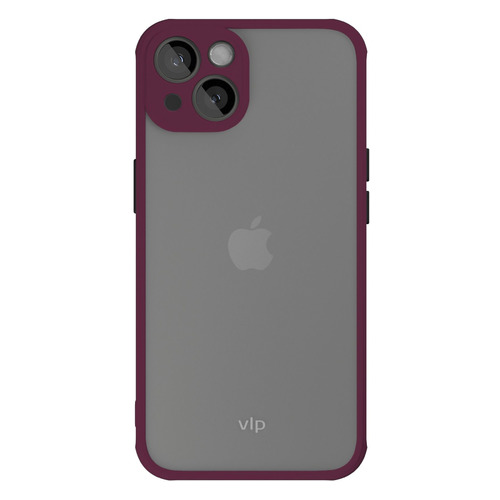 фото Чехол vlp-pc21-61ms, для apple iphone 13, бордовый noname