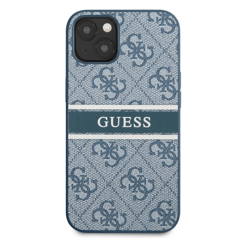 фото Чехол guess, для apple iphone 13, синий [guhcp13m4gdbl] noname