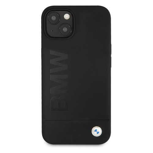 фото Чехол bmw, для apple iphone 13, черный [bmhcp13mslblbk] noname