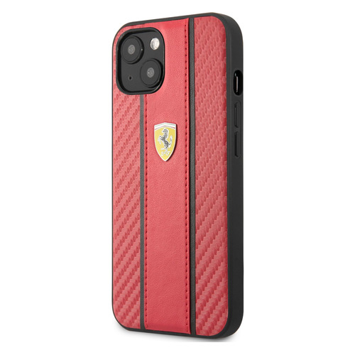 фото Чехол ferrari, для apple iphone 13, красный [fesnmhcp13mre] noname