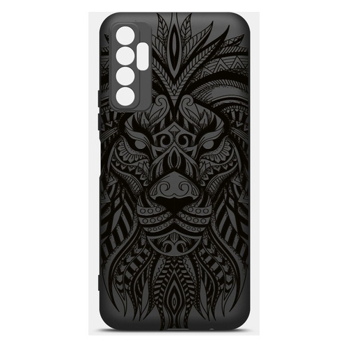 

Чехол (клип-кейс) BORASCO ArtWorks, для Tecno Camon 17P, черный/рисунок [51136], ArtWorks