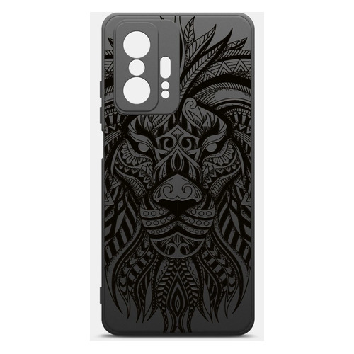 

Чехол (клип-кейс) BORASCO ArtWorks, для Xiaomi 11T/11T Pro, черный/рисунок [51172], ArtWorks