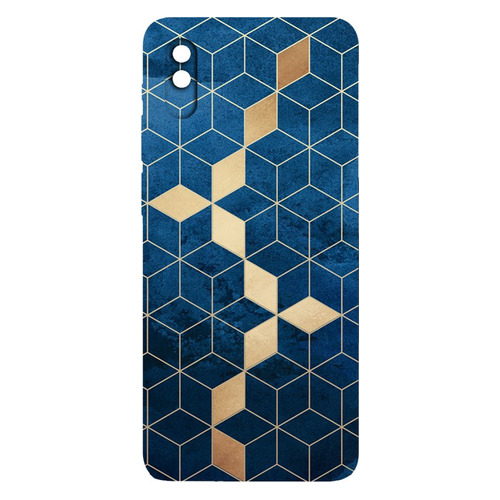 

Чехол (клип-кейс) GRESSO Meridian, для Xiaomi Redmi 9А, синий [gr17aaae9000], Meridian