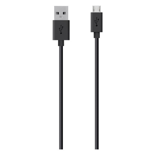 фото Кабель belkin f2cu012bt2m-blk, micro usb (m) - usb (m), 2м, черный