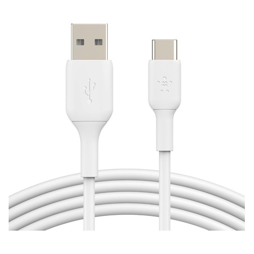 фото Кабель belkin cab001bt1mwh, usb type-c (m) - usb (m), 1м, белый