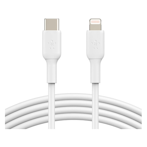 фото Кабель belkin caa003bt1mwh, lightning (m) - usb type-c (m), 1м, белый