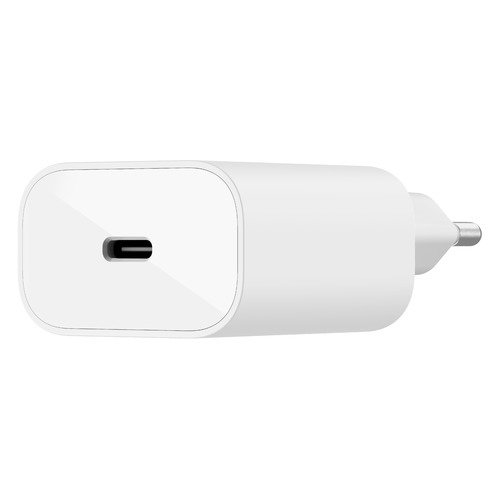 фото Сетевое зарядное устройство belkin wca004vfwh, usb-c, 2.4a, белый