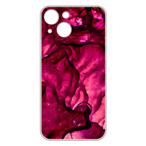 

Чехол (клип-кейс) GRESSO Air, для Apple iPhone 13, прозрачный/бордовый [gr17aaae9110], Air