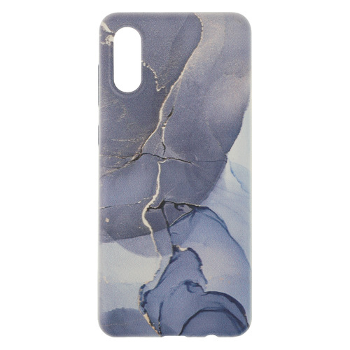 

Чехол (клип-кейс) GRESSO Air, для Samsung Galaxy A02, прозрачный/голубой [gr17aaae9170], Air