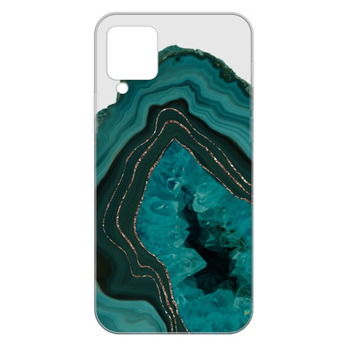 

Чехол (клип-кейс) GRESSO Air, для Samsung Galaxy A12, прозрачный/зеленый [gr17aaae9273], Air