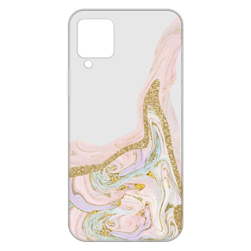 

Чехол (клип-кейс) GRESSO Air, для Samsung Galaxy A12, прозрачный/розовый [gr17aaae9283], Air
