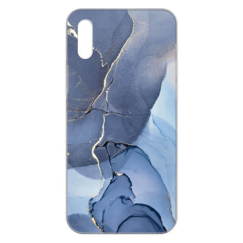 

Чехол (клип-кейс) GRESSO Air, для Xiaomi Redmi 9А, прозрачный/голубой [gr17aaae9677], Air