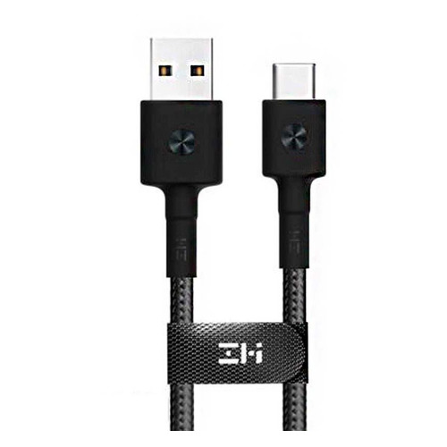 

Кабель Xiaomi ZMI AL411, USB Type-C (m) - USB (m), 0.3м, в оплетке, черный, ZMI AL411