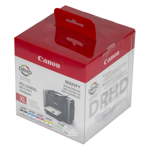 

Картридж Canon PGI-2400XL, черный / голубой / пурпурный / желтый / 9257B004, PGI-2400XL