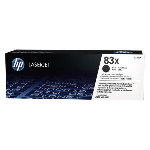 

Картридж HP 83X, черный / CF283X, 83X