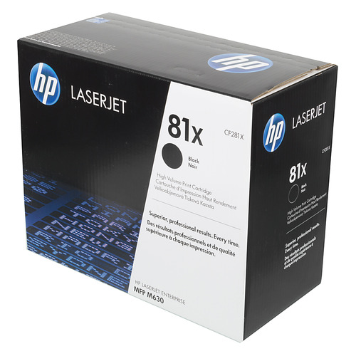 

Картридж HP 81X, черный / CF281X, 81X