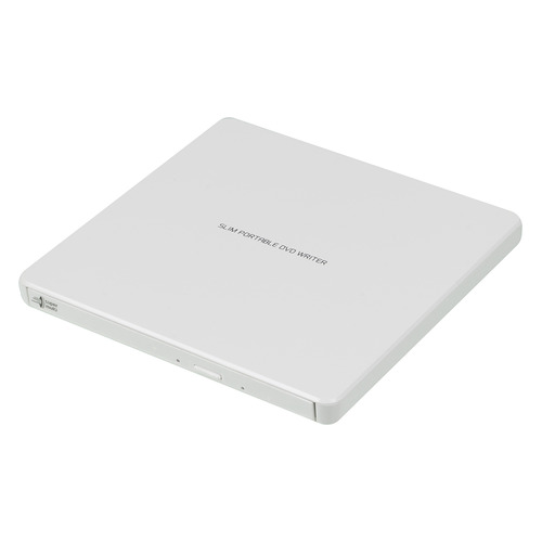 

Оптический привод DVD-RW LG GP60NW60, внешний, USB, белый, Ret, GP60NW60