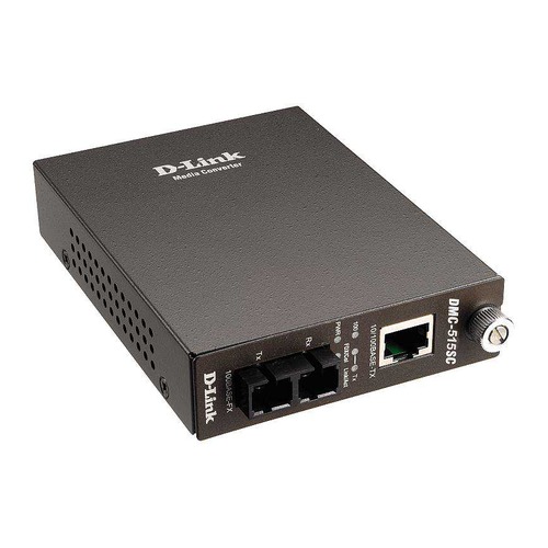 

Конвертер D-Link 10/100Base-TX to 100Base-FX (DMC-515SC)