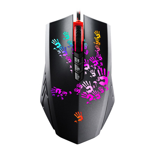 

Мышь A4TECH Bloody A60, игровая, оптическая, проводная, USB, черный, A60