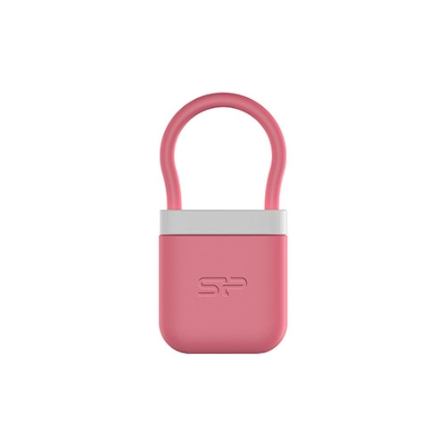 

Флешка USB SILICON POWER Unique 510 16Гб, USB2.0, розовый и белый [sp016gbuf2510v1p]