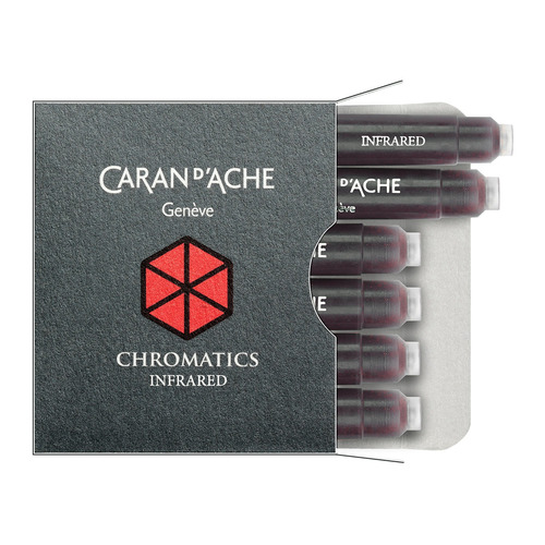 

Картридж Carandache Chromatics (8021.070) Infrared чернила для ручек перьевых (6шт)