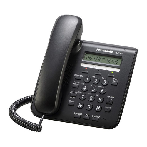 

IP телефон Panasonic KX-NT511PRUB, Черный, KX-NT511PRUB