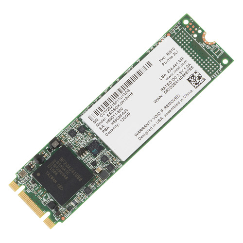 

SSD накопитель INTEL 535 Series SSDSCKJW120H601 120Гб, M.2 2280, SATA III [ssdsckjw120h601 941928]