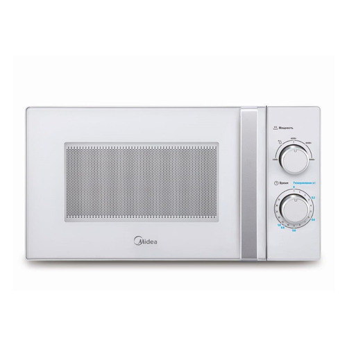 

Микроволновая печь Midea MM820CXX-W, 800Вт, 20л, белый, MM820CXX-W