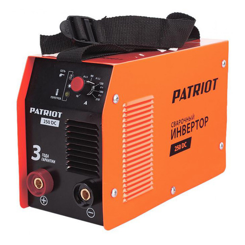 

Сварочный аппарат инвертор PATRIOT 250DC MMA, кейс [605302521]
