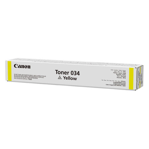 

Тонер Canon 034, для iR C1225iF, желтый, туба, 034