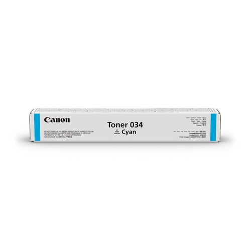 

Тонер Canon 034, для iR C1225iF, голубой, туба, 034