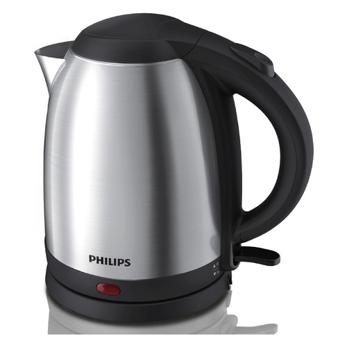 

Чайник электрический Philips HD9306, 1800Вт, серебристый и черный, HD9306