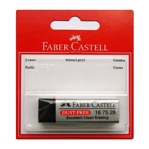 

Упаковка ластиков Faber-Castell DUST FREE, черный [263424], DUST FREE