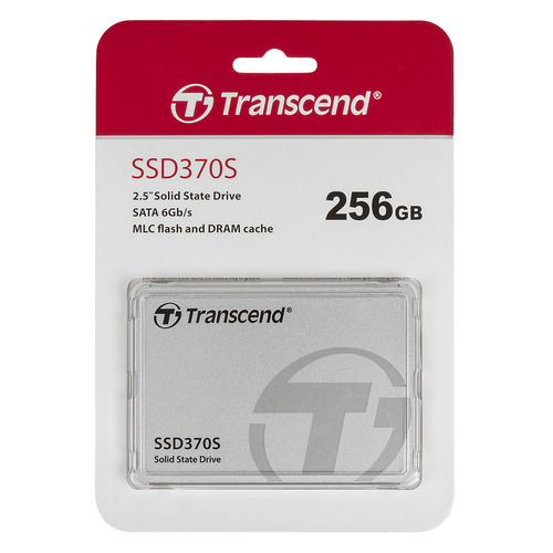 

SSD накопитель TRANSCEND TS256GSSD370S 256Гб, 2.5", SATA III