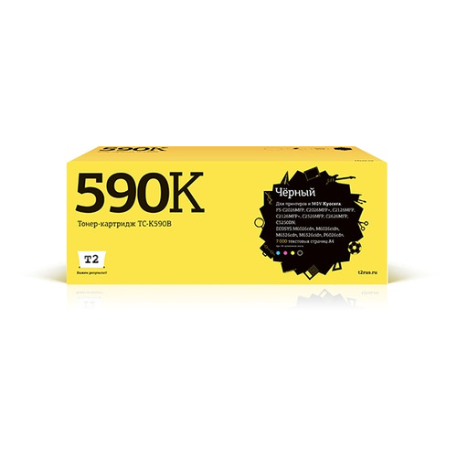 

Картридж T2 TC-K590B, TK-590K, черный / TC-K590B, TC-K590B