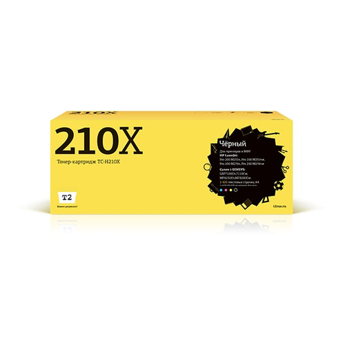 

Картридж T2 TC-H210X, CF210X, черный / TC-H210X, TC-H210X