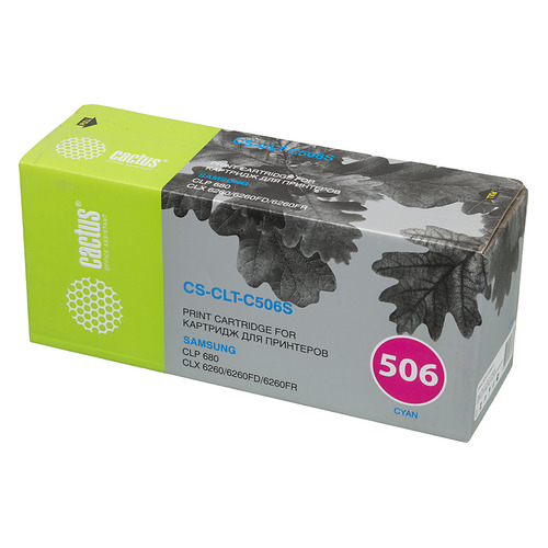 

Картридж CACTUS CS-CLT-C506S, голубой